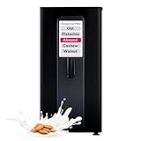 GROWUP Nut Milk Maker, 9 Plant-Based Milk Options, Automated filtration process, Makes up to 28oz, Touch screen display with Easy 3 Steps (Matte Black)
