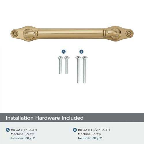 khtumeware 5 Pack 5 Inch Hole Center Brushed Brass Cabinet Pull with Backplate Solid Heavy-Duty Handles with Base Plate Cabinet Pulls for Drawer Sliding Door Charcuterie Board