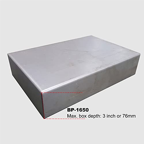 Kaka Industrial Bp-1650, 50" X 16 Gauge Bench Model Box & Pan Brake,Max Box Depth 4-Inch, Beam Adjustment 5/8” Pan And Box Brake Machine #TOP7
