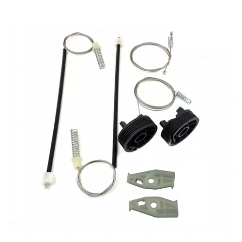 Rdtnvc Lève-Vitre Électrique Pour Peugeot 206 CC ARRIÈRE GAUCHE DROITE Pour Cabriolet Pour Cabrio 2000 2001 2002 2003 2004 2005 2006 2007 2008 Kit Réparation Lève-vitre Leve Vitre