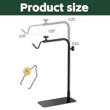YOOMUR support de lampe chauffante réglable 45 à 81 cm photo 2