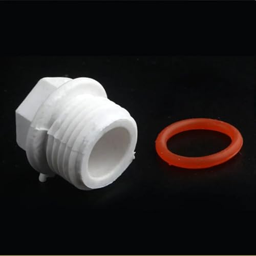Tapón de PVC para tubo de 20mm con rosca macho de 1/2 de alta resistencia estándar 7