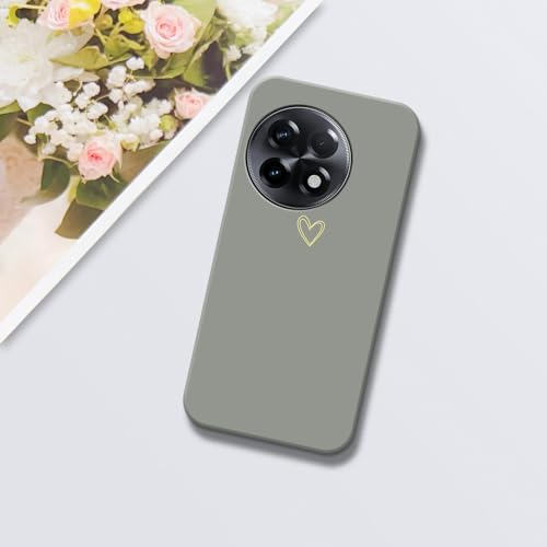 Image of COLORflow Back Cover Compatible with OnePlus 11R 5G | Heart Notes Color Customized Back Cover Compatible with OnePlus 11R 5G