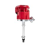 Top Street Performance JM6500R HEI Distributor with Red Flat-Cover Super Cap (65K Volt Coil)