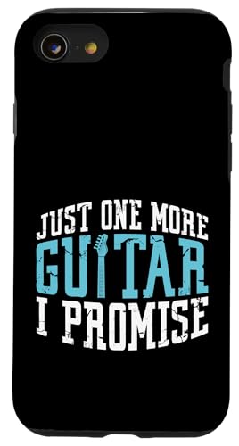 �~���[�W�V���� ���[���A Just One More Guitar I Promise Guitars �X�}�z�P�[�X iPhone SE (2020) / 7 / 8 �p