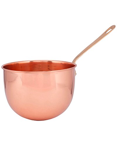 Old Dutch Solid Copper 2 Quart Zabaglione Pan