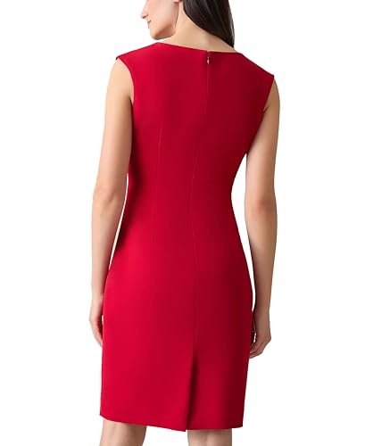 Vestido Tubo sin Mangas de Kasper ideal para reuniones de negocios y eventos de cóctel 3