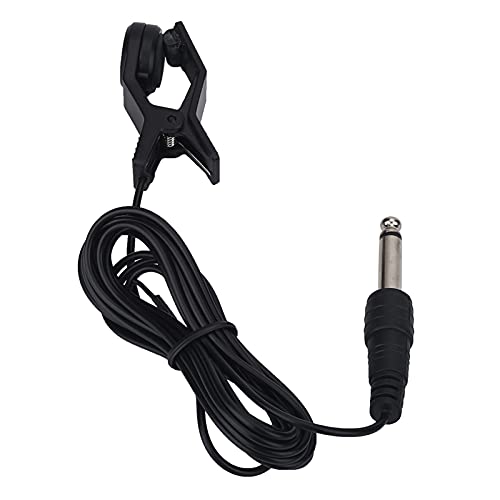 Clip On MicrophoneInstrument PickupTuner Vocal Pickup, Portable Pickup Microphone Universal Tuner Vocal Pick Up Tuner MicrophonePickups & Pickup Covers
