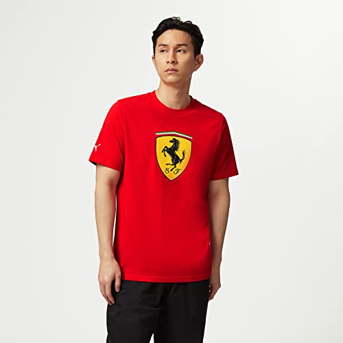 PUMA Scuderia Ferrari - Camiseta con Cierre - Rojo - Hombre - Talla: XXL