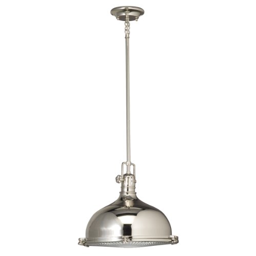 Best Deal Cheap 🛒 Kichler Hatteras Bay 12 1 Light Pendant with Clear Fresnel Lens in Polished Nickel Get Cheap Price Kichler Hatteras Bay 12 1 Light Pendant with Clear Fresnel Lens in Polished Nickel