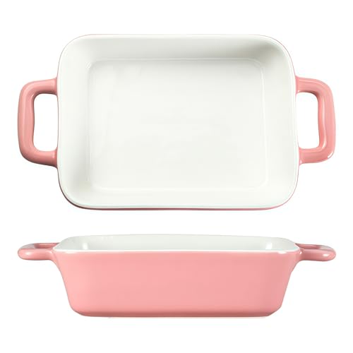 Jaamyears Baking Dish For Oven, 450ml Rectangle Lasagna Dishes Oven Proof Ceramic Dishes For Casserole, Ceramic Baking Tray