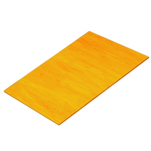 Sourcing Map Orange Glasfliese 1 Stück