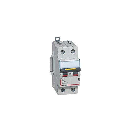 Disjoncteur DX³ 16kA courant continu 20A courbe C - 2 modules