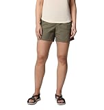 Columbia Women's Sandy River II Sun Protection Hiking Shorts Stone Green