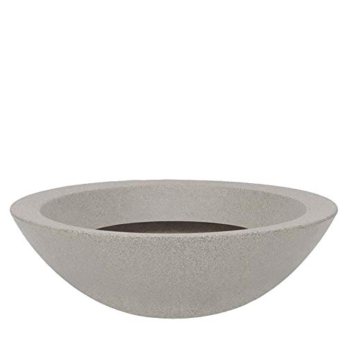 Vaso Malta Bowl 54 X 17 Cm Granito Pedra Vasart Malta Granito Pedra 54x17cm