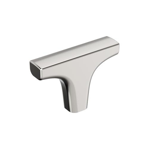 Amerock 2" Bar Merced Polished Nickel Cabinet Knob
