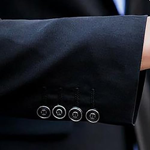 Mens Suit 2 Piece Slim Fit Blazer Jacket Pants Set Classic Big and Tall Suit Business Wedding Party Dress Set3