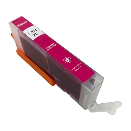 Cartouche d'encre CLI471 magenta pour corriger les impressions ternes sur Pixma MG5740 TS5040