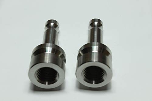 Leica Prism Adapter For Leica Snap-On Prism And Poles (2Pcs, Stainless Steel) #TOP1