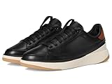 Cole Haan Men's Shoes - Grandpro All Day Court Leather Sneaker, Black/British Tan, 8.5-M US