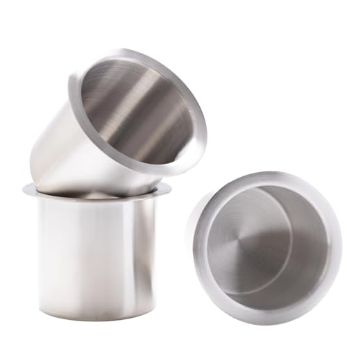 Portavasos de Acero Inoxidable 3Pcs 3.3 pulgadas