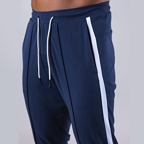 Calça cargo masculina joggers stretch cordão academia corrida bolsos calça esportiva macia elegante