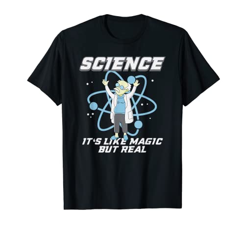 La ciencia es como la magia pero el diseño real Geek Geometría Camiseta