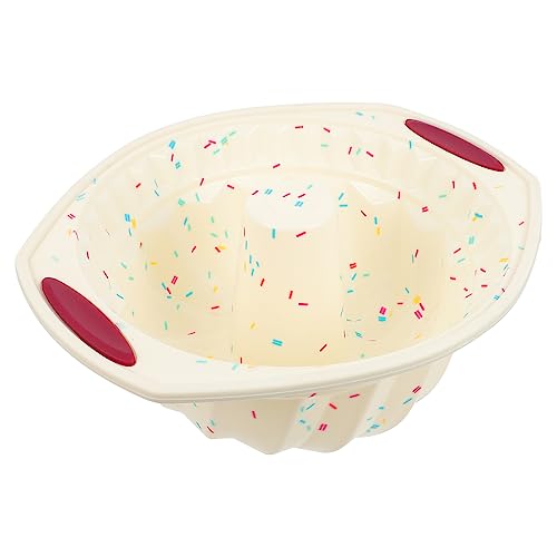 Cabilock 1pezzi Stampo Silicone Torta Savarin Antiaderente Stampo Per Savarin Professionale Da Forno Materiale Spesso