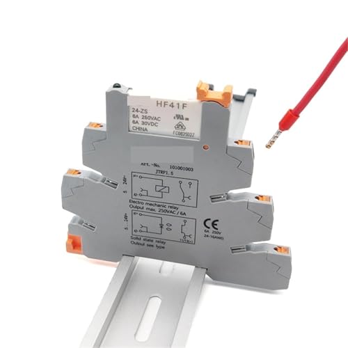 Module relais HF 41F support rail DIN TRP1.5 pour domotique maison - 4