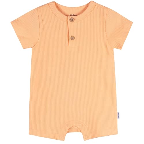 Image of Gerber Baby Short Sleeve Romper