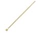 uxcell® 3" Long Ear Curette Pick Cleaner Care Tool Gold Tone