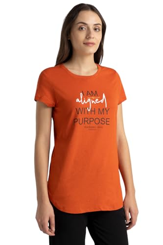 Image of Van Heusen Women's Cotton Regular Fit T-Shirt