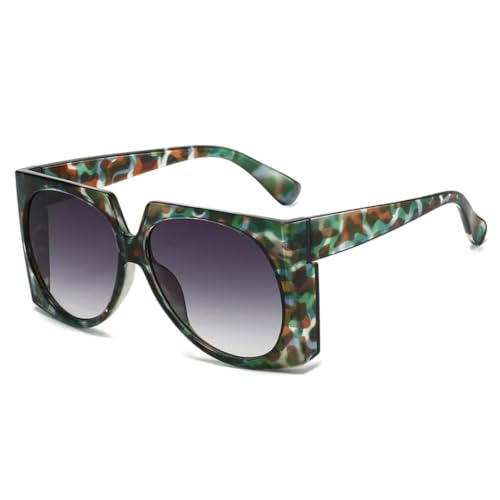Lunettes de soleil de luxe yeux protégés de l'éblouissement avec verres UV400 vert