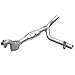 MagnaFlow 93629 Large Stainless Steel Direct Fit Catalytic Converter