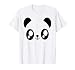 Panda Face Costume Kawaii Japan Inspired Halloween T-Shirt