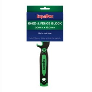 SupaDec Shed And Fence Block Brush 30mm x 120mm