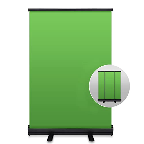 Elgato Green Screen - 折りたたみ式クロマキー背景布 Green Screen | Portable Chroma Key Panel | Elgato
