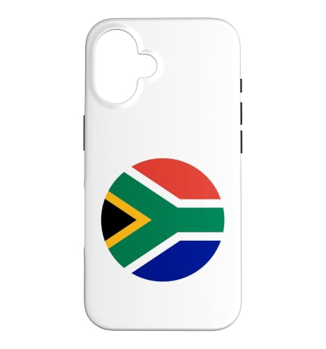 South Africa Flag Circle Case for iPhone 16