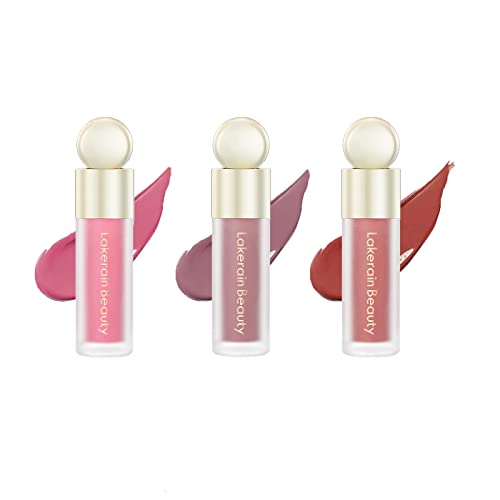 3 Pcs Soft Liquid Blush, Beauty Blush Makeup For Long-Lasting, Natural Skin Tint, Moisturizing Face Blush Stick For Cheek, Natural Matte Finish Looking(#02Happy+#03Hope+#04Love) #TOP5