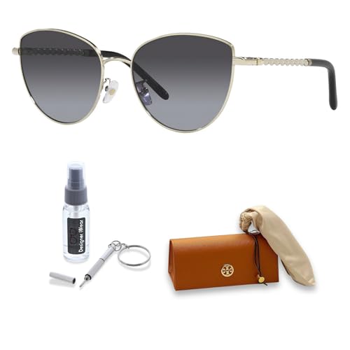 Tory Burch TY6091 Cateye Sunglasses for Women +BUNDLE with ACCESSORY EYEWEAR KIT2