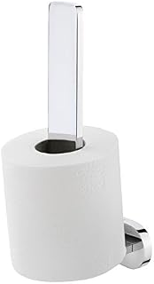 Tiger Lucca Spare Toilet Roll Holder, Zamac, Chrome, 7 x 7.5 x 24 cm