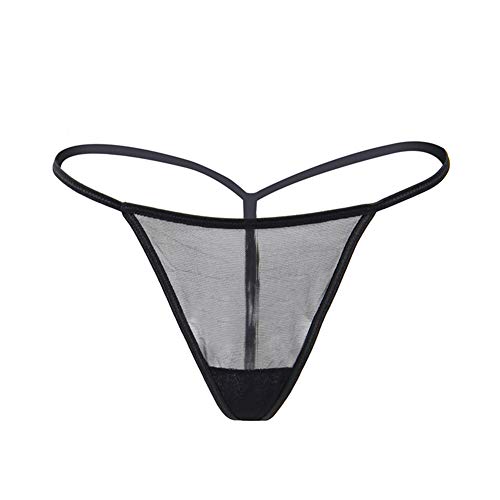 comeondear Women High-Waisted Black Lace Garter Belt Plus Size Faux Leather Transparent Underwear with Thong - Thumbnail 4
