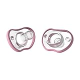 El chupete Flexy es ligero y ergonómico. Esto no solo es flexible y resistente, sino que también ayuda a un saludable desarrollo oral del niño.