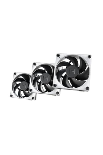 Ventilador HYTE THICC FP12 120mm PWM extractor de calor interno para caja de PC 3 pz