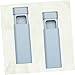 Outanaya 2pcs Mini Portable Pill Organizer for Daily Am Monthly Pill Box Compartments Medication Dispenser
