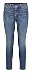Light authentic denim MAC Jeans Damen Slim Open Hem Jeans, D823 Vintage wash, 36/29
