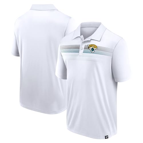 Fanatics Men's White Jacksonville Jaguars Big & Tall Sublimated Polo