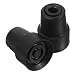 Gogogmee 2pcs Floor Mat Walking Stick Rubber Ends Cane Tip Rubber Tips for Walking Sticks Cane Anti-Skid Tips Hiking Pole Tips Cane Rubber Tips Replacement Big Head Rattan