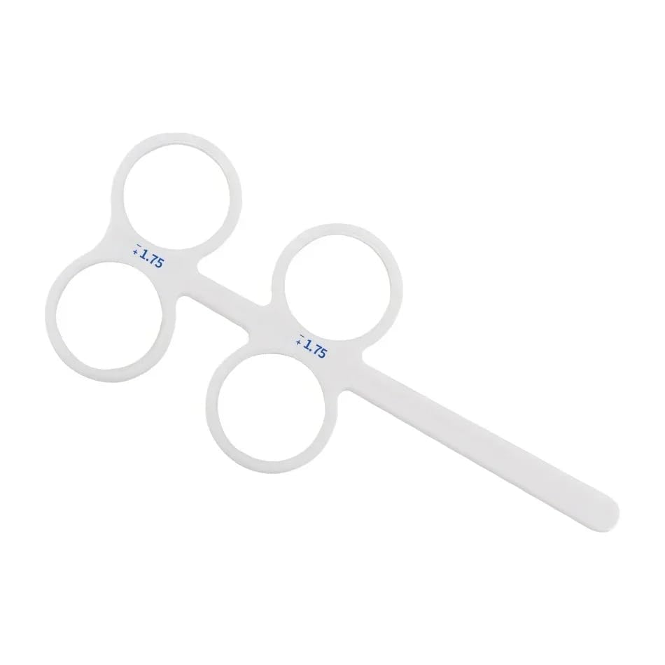 Image of Plastic Optical Flip-Flop Occluder Eye Trainer, 4 Lenses, Optometric Equipment (ZP1.75)