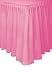 takestop® Gonna per TOVAGLIA con Bordo Adesivo Feste 73x426 CM RITAGLIABILE Riutilizzabile Laurea Battesimo Matrimonio Wedding Party (Fucsia)